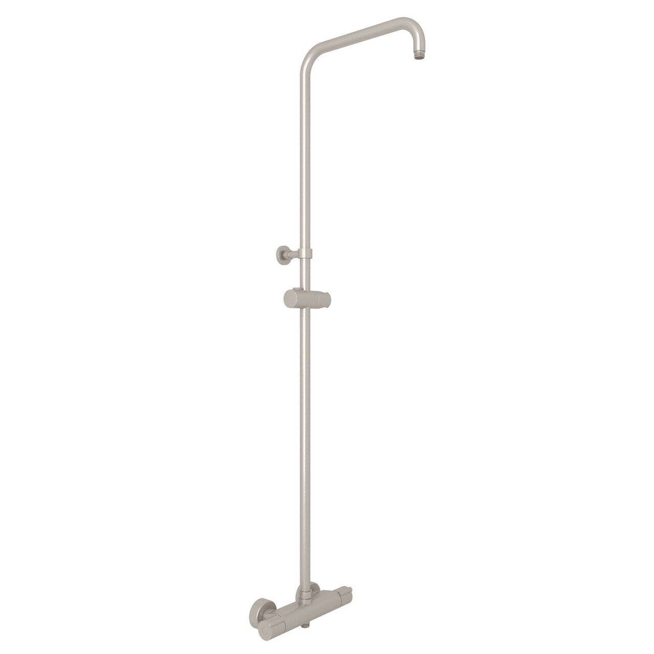 ROHL Mod-Fino Exposed Wall Mount Thermostatic Shower with Diverter Riser and Sliding Handshower Parking Bracket - BNGBath