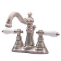 Thumbnail for Fauceture FS1608APL 4 in. Centerset Bathroom Faucet, Brushed Nickel - BNGBath