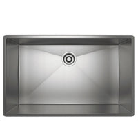 Thumbnail for ROHL Forze Single Bowl Stainless Steel Kitchen Sink - BNGBath