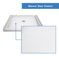 Thumbnail for DreamLine Lumen 32 in. D x 42 in. W by 74 3/4 in. H Hinged Shower Door and Base Kit - BNGBath