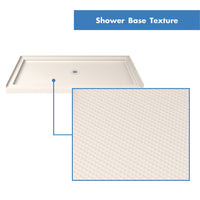 Thumbnail for DreamLine Infinity-Z 32 in. D x 54 in. W x 74 3/4 in. H Semi-Frameless Sliding Shower Door and SlimLine Shower Base Kit, Clear Glass - BNGBath