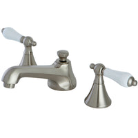 Thumbnail for Kingston Brass KS4478PL 8 in. Widespread Bathroom Faucet, Brushed Nickel - BNGBath