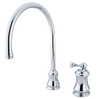 Thumbnail for Kingston Brass KS3811BLLS Single-Handle Kitchen Faucet, Polished Chrome - BNGBath