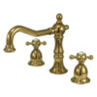Thumbnail for Kingston Brass KS1972BX 8 in. Widespread Bathroom Faucet, Polished Brass - BNGBath