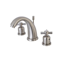 Thumbnail for Kingston Brass KB8988ZX 8 in. Widespread Bathroom Faucet, Brushed Nickel - BNGBath