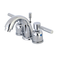 Thumbnail for Kingston Brass KB8911DL Concord Widespread Bathroom Faucet, Polished Chrome - BNGBath