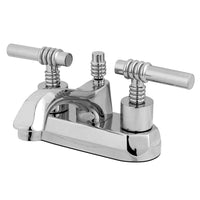 Thumbnail for Kingston Brass KS4261ML 4 in. Centerset Bathroom Faucet, Polished Chrome - BNGBath