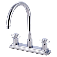 Thumbnail for Kingston Brass KS8791DXLS Concord Centerset Kitchen Faucet, Polished Chrome - BNGBath