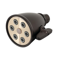 Thumbnail for Kingston Brass K138A5 Victorian Adjustable Jet Spray Shower Head, Oil Rubbed Bronze - BNGBath