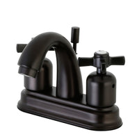 Thumbnail for Kingston Brass FB5615ZX 4 in. Centerset Bathroom Faucet, Oil Rubbed Bronze - BNGBath