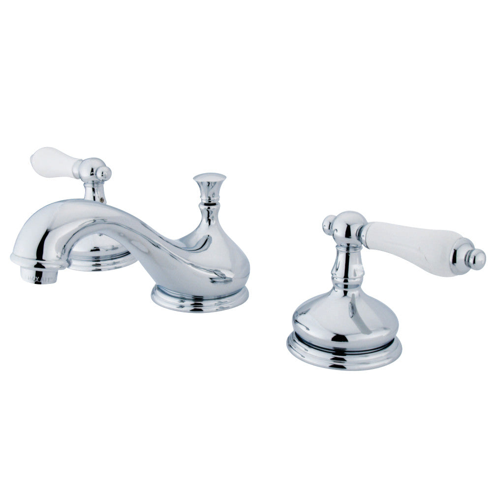 Kingston Brass KS1161PL 8 in. Widespread Bathroom Faucet, Polished Chrome - BNGBath