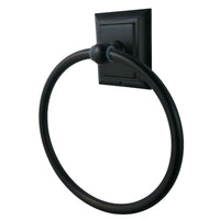 Thumbnail for Kingston Brass BA6014ORB Millennium Towel Ring, Oil Rubbed Bronze - BNGBath