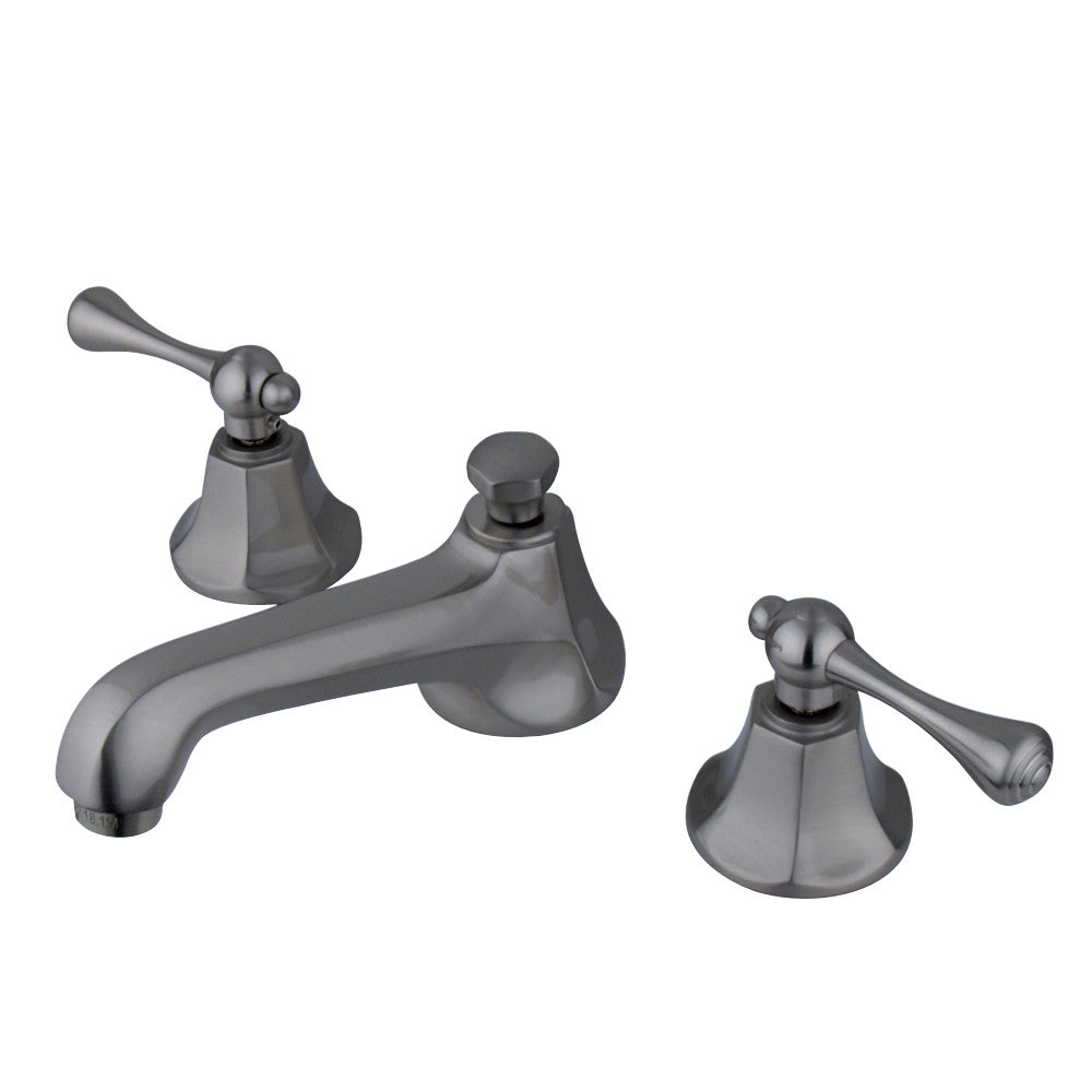 Kingston Brass KS4468BL 8 in. Widespread Bathroom Faucet, Brushed Nickel - BNGBath