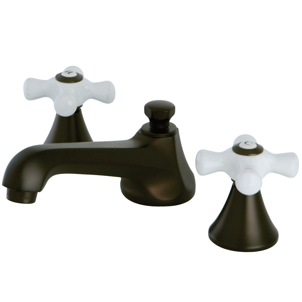 Kingston Brass KS4475PX 8 in. Widespread Bathroom Faucet, Oil Rubbed Bronze - BNGBath