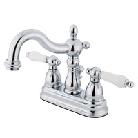Thumbnail for Kingston Brass KS1601PL 4 in. Centerset Bathroom Faucet, Polished Chrome - BNGBath