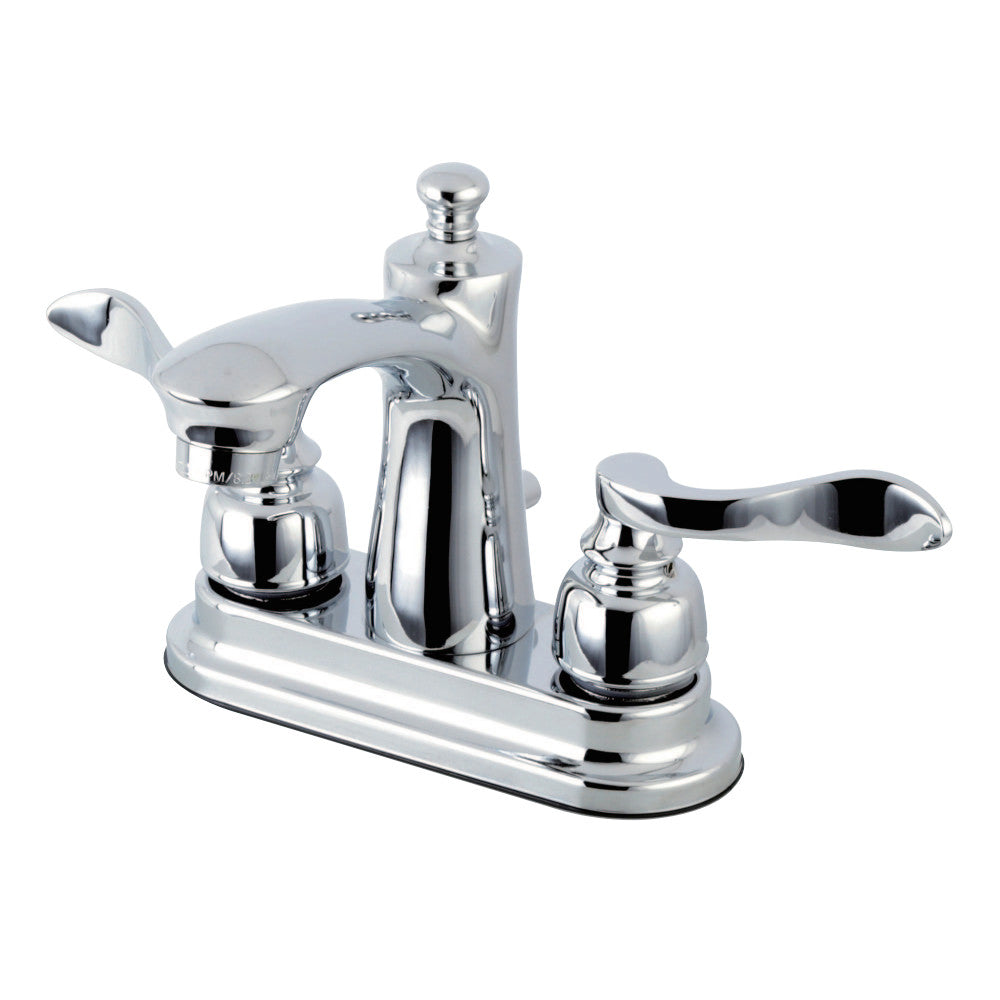 Kingston Brass FB7621NFL 4 in. Centerset Bathroom Faucet, Polished Chrome - BNGBath