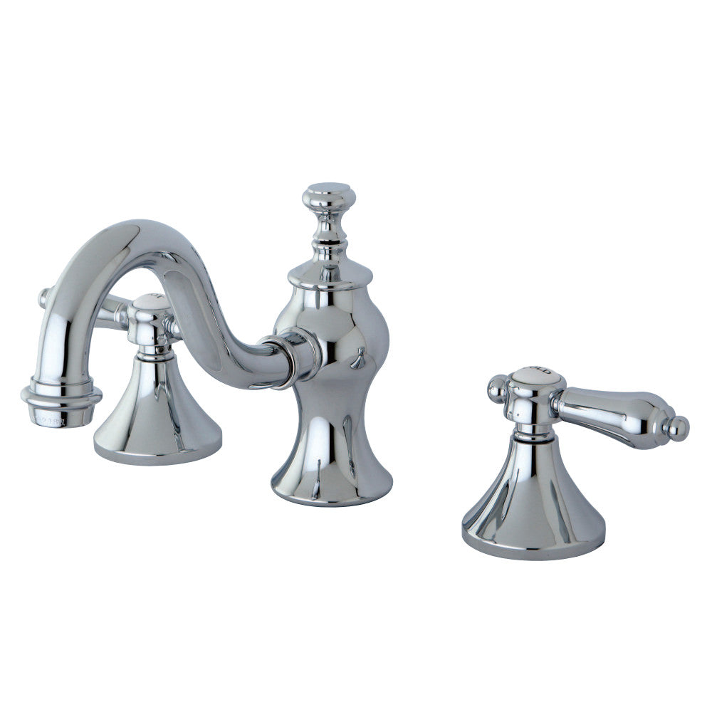 Kingston Brass KC7161BAL 8 in. Widespread Bathroom Faucet, Polished Chrome - BNGBath