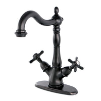 Thumbnail for Kingston Brass KS1495BEX Vessel Sink Faucet, Oil Rubbed Bronze - BNGBath