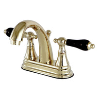 Thumbnail for Kingston Brass KS7612PKL 4 in. Centerset Bathroom Faucet, Polished Brass - BNGBath