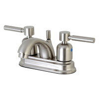 Thumbnail for Kingston Brass FB2608DL 4 in. Centerset Bathroom Faucet, Brushed Nickel - BNGBath