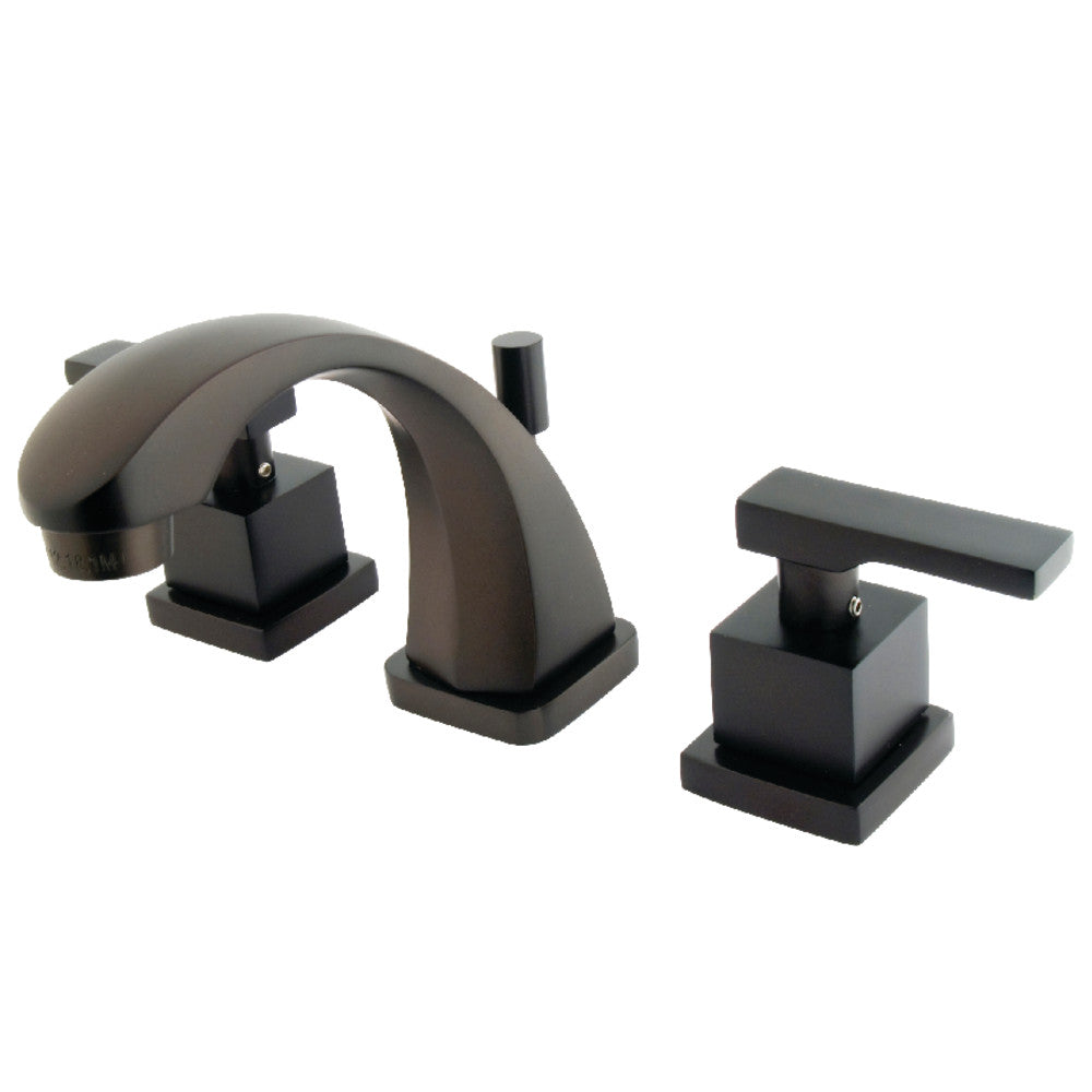 Kingston Brass KS4945QLL Executive Widespread Bathroom Faucet, Oil Rubbed Bronze - BNGBath