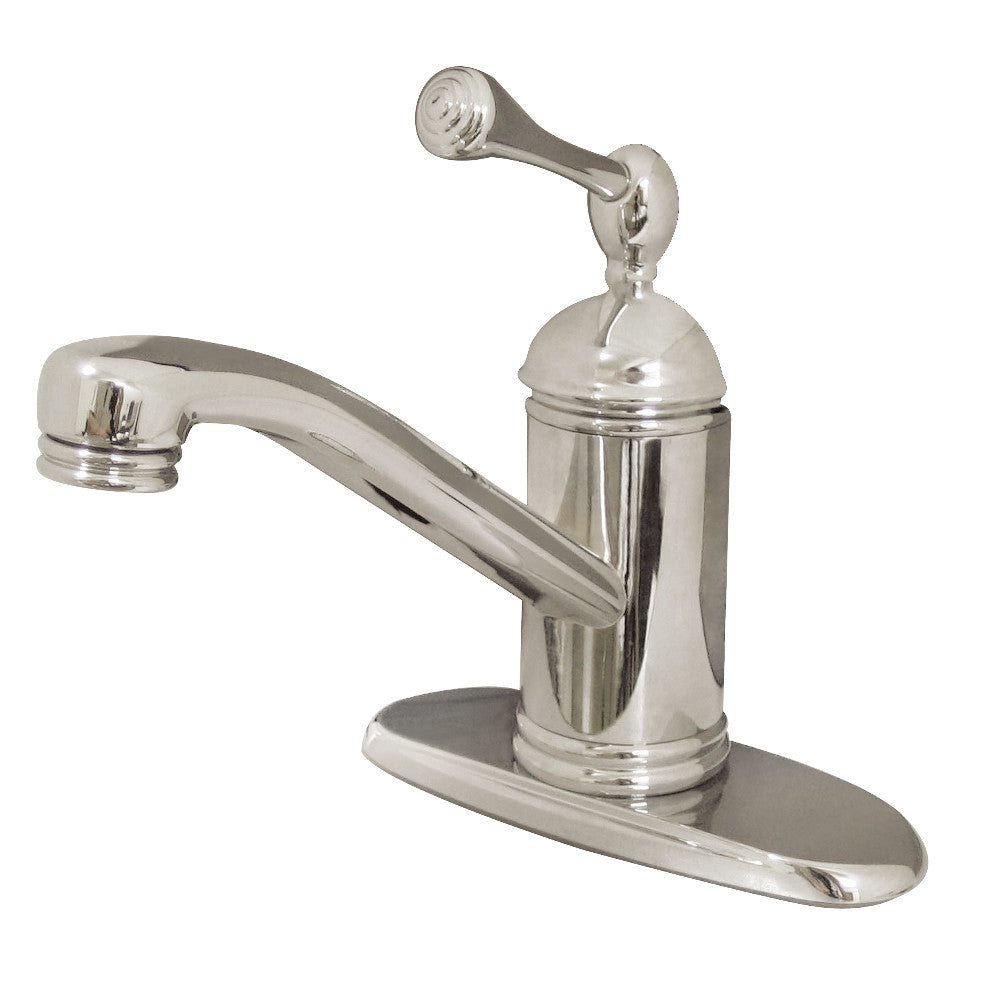 Kingston Brass KS3408BL Single-Handle Bathroom Faucet, Brushed Nickel - BNGBath