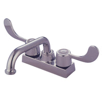 Thumbnail for Kingston Brass KB481 Laundry Faucet ADA Handle, Polished Chrome - BNGBath