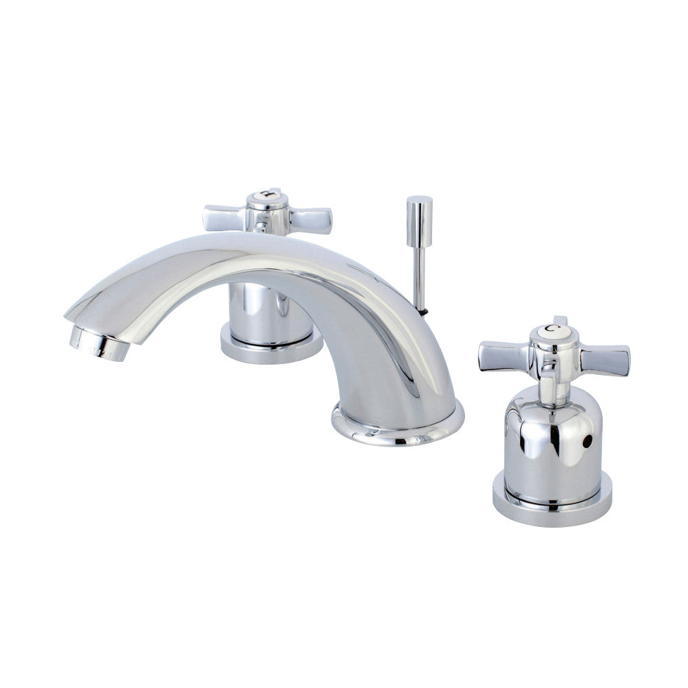 Kingston Brass KB8961ZX 8 in. Widespread Bathroom Faucet, Polished Chrome - BNGBath