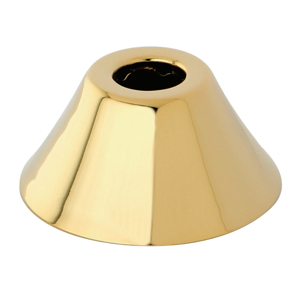 Kingston Brass FLBELL582 Made To Match 5/8" O.D. Compression Bell Flange, Polished Brass - BNGBath