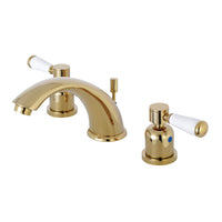 Thumbnail for Kingston Brass KB8962DPL 8 in. Widespread Bathroom Faucet, Polished Brass - BNGBath