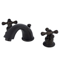 Thumbnail for Kingston Brass KB965AX Victorian Widespread Bathroom Faucet, Oil Rubbed Bronze - BNGBath