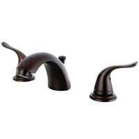 Thumbnail for Kingston Brass KB2955YL Mini-Widespread Bathroom Faucet, Oil Rubbed Bronze - BNGBath