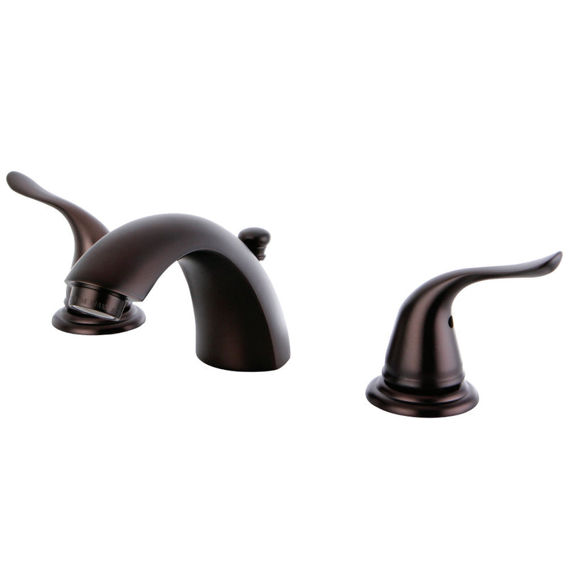 Kingston Brass KB2955YL Mini-Widespread Bathroom Faucet, Oil Rubbed Bronze - BNGBath