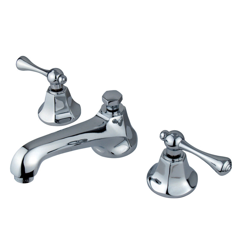 Kingston Brass KS4461BL 8 in. Widespread Bathroom Faucet, Polished Chrome - BNGBath