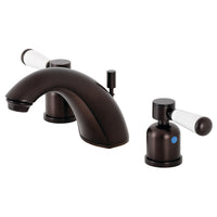 Thumbnail for Kingston Brass FB8955DPL Mini-Widespread Bathroom Faucet, Oil Rubbed Bronze - BNGBath