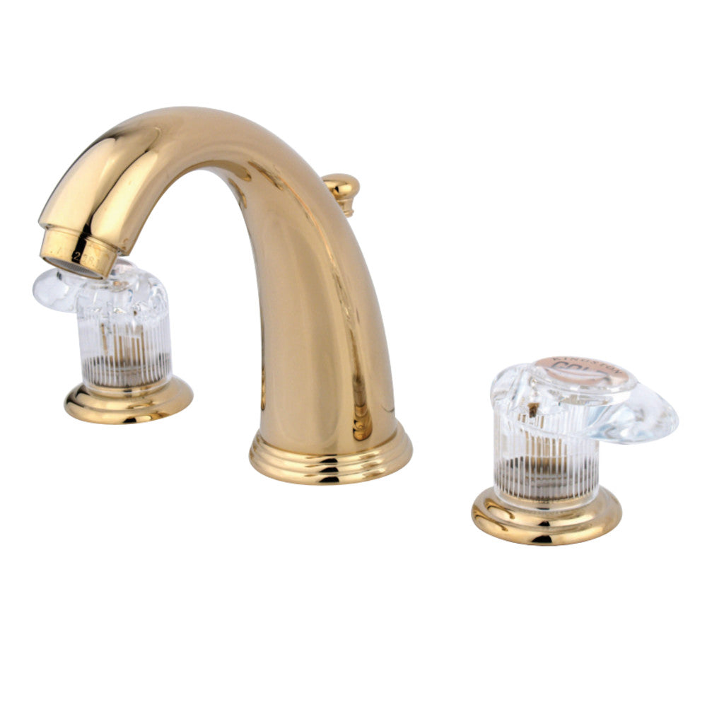 Kingston Brass KB982ALL 8 to 16 in. Widespread Bathroom Faucet, Polished Brass - BNGBath