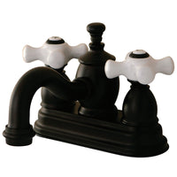 Thumbnail for Kingston Brass KS7105PX 4 in. Centerset Bathroom Faucet, Oil Rubbed Bronze - BNGBath