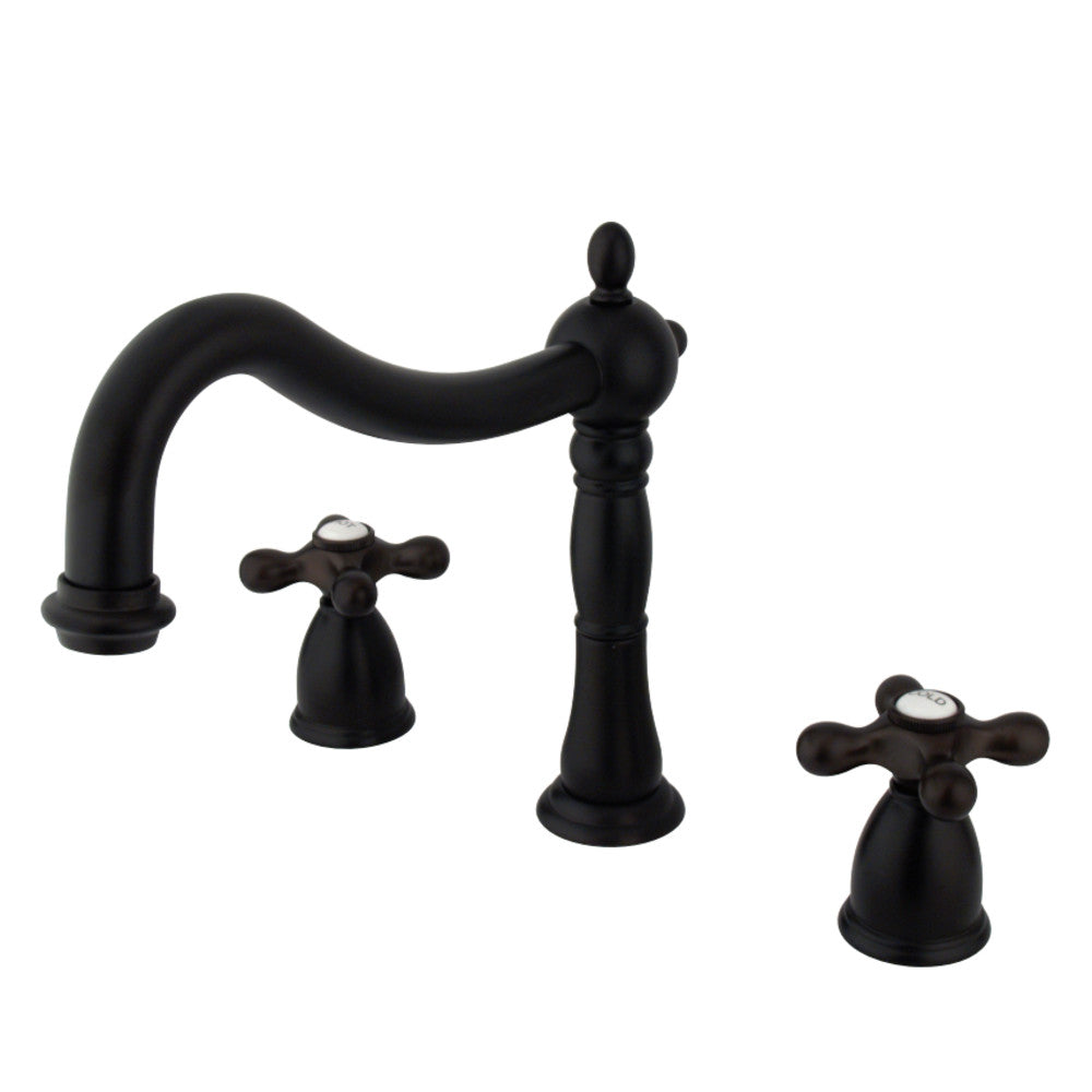 Kingston Brass KS1345AX Heritage Roman Tub Faucet, Oil Rubbed Bronze - BNGBath