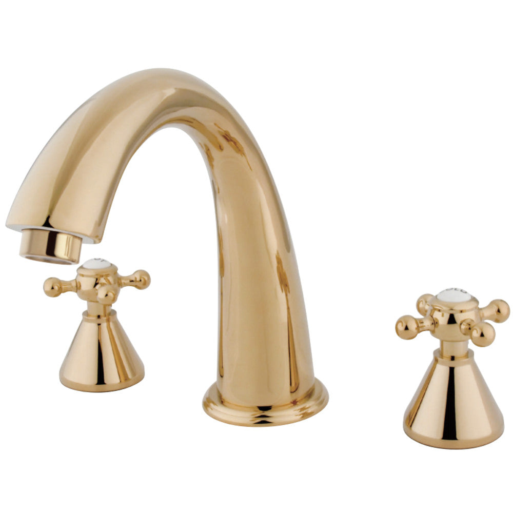 Kingston Brass KS2362BX Roman Tub Faucet, Polished Brass - BNGBath