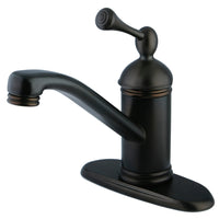 Thumbnail for Kingston Brass KS3405BL Single-Handle Bathroom Faucet, Oil Rubbed Bronze - BNGBath