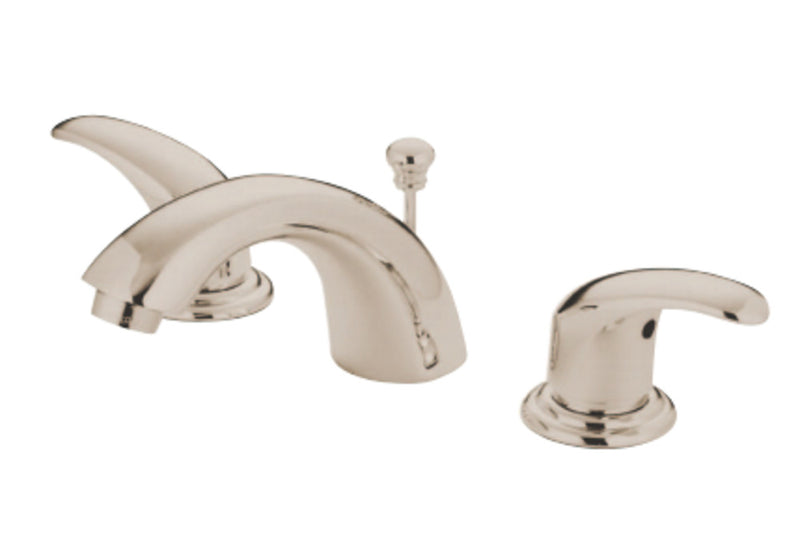 Kingston Brass KB6958LL Mini-Widespread Bathroom Faucet, Brushed Nickel - BNGBath