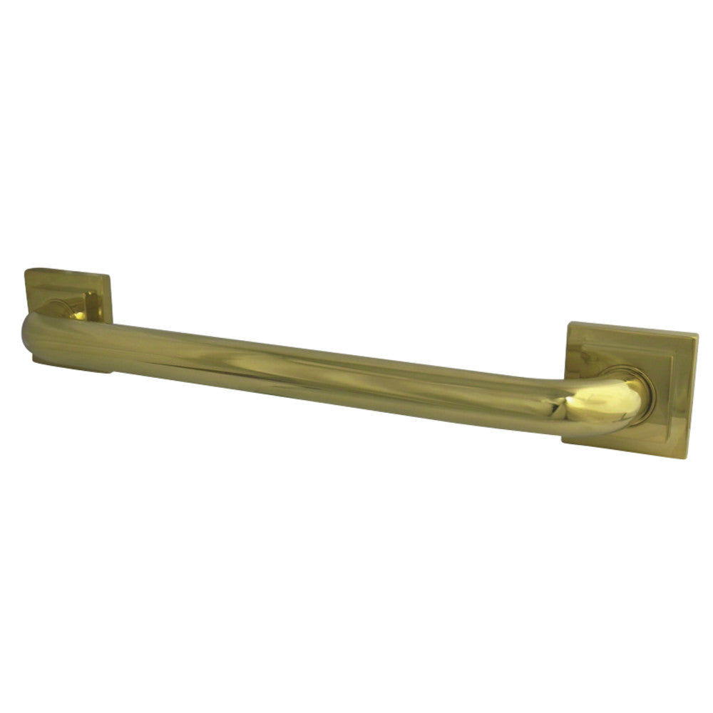 Kingston Brass DR614122 Claremont 12" Grab Bar, 1-1/4" Diameter, Polished Brass - BNGBath