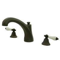 Thumbnail for Kingston Brass KS4325PL Metropolitan Roman Tub Faucet, Oil Rubbed Bronze - BNGBath