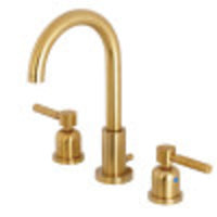 Thumbnail for Fauceture FSC8923DL Concord Widespread Bathroom Faucet, Brushed Brass - BNGBath