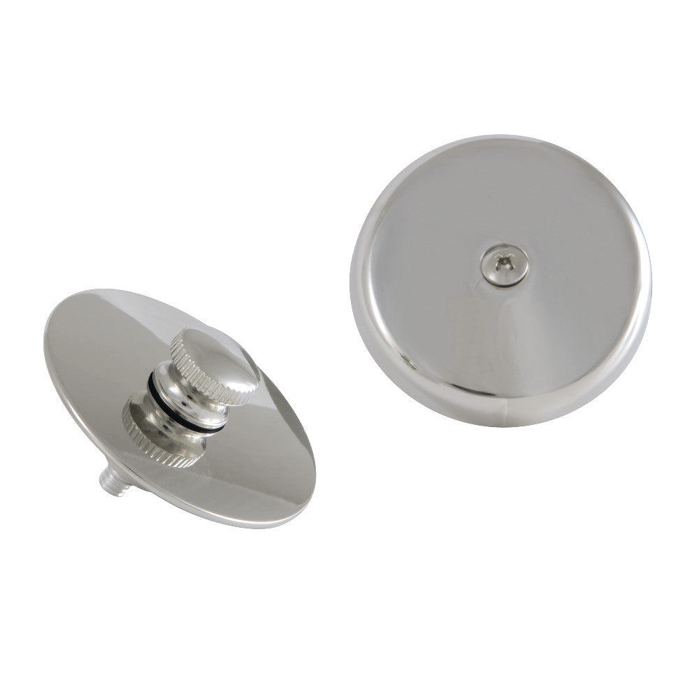 Kingston Brass DTL5303A6 Tub Drain Stopper with Overflow Plate Replacement Trim Kit, Polished Nickel - BNGBath
