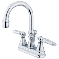 Thumbnail for Kingston Brass KS2611GL 4 in. Centerset Bathroom Faucet, Polished Chrome - BNGBath