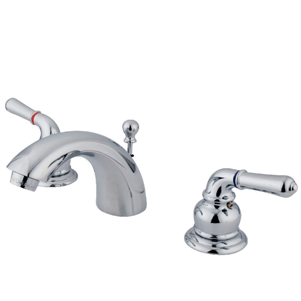 Kingston Brass KS2951 Mini-Widespread Bathroom Faucet, Polished Chrome - BNGBath