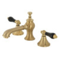 Thumbnail for Kingston Brass KC7067PKL Duchess Widespread Bathroom Faucet with Brass Pop-Up, Brushed Brass - BNGBath
