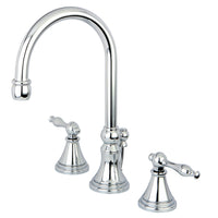Thumbnail for Kingston Brass KS2981NL 8 in. Widespread Bathroom Faucet, Polished Chrome - BNGBath