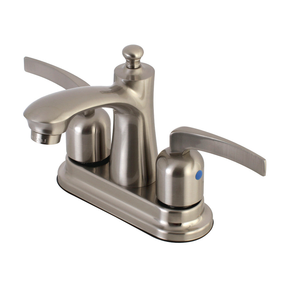 Kingston Brass FB7628EFL 4 in. Centerset Bathroom Faucet, Brushed Nickel - BNGBath